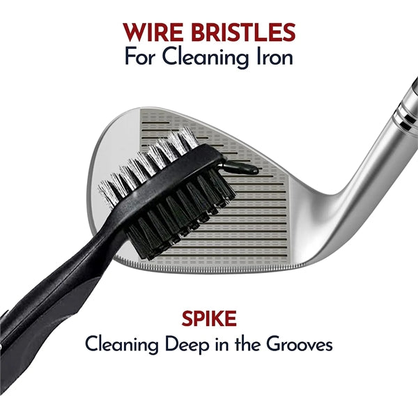 Microfiber Golf Towel Brush Tool Kit