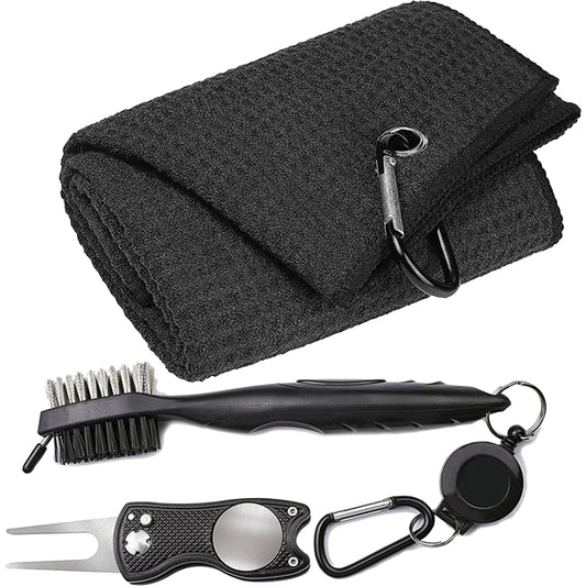 Golf Accessories-Golf Towel/Brush Tool Kit/Golf Divot