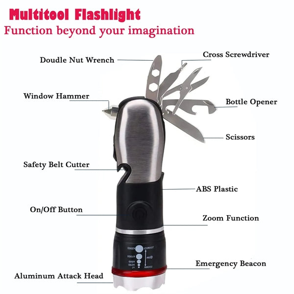 Multi Tool with Flash Light