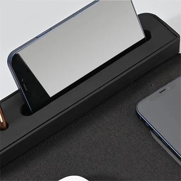 Fast Wireless Charger Mousepad With Pen Holder