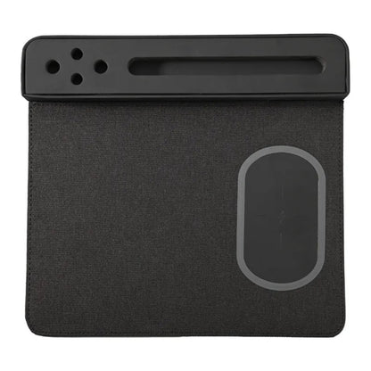 Fast Wireless Charger Mousepad With Pen Holder