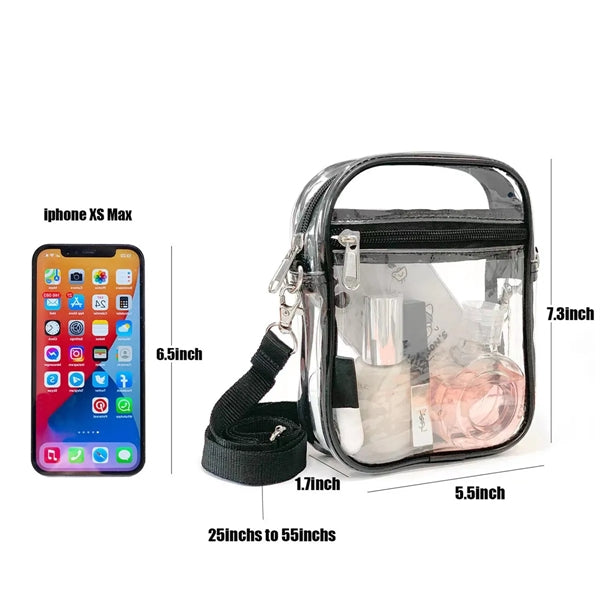 Small Clear CrossBody Bag