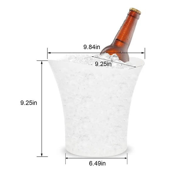 5L Glowing Led Ice Bucket