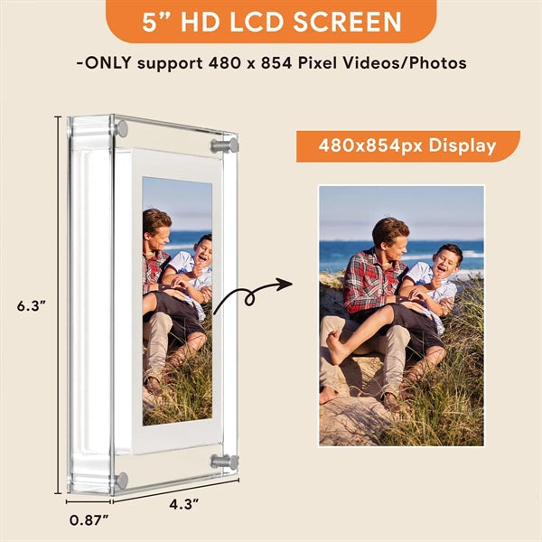 Acrylic Digital Photo Frame