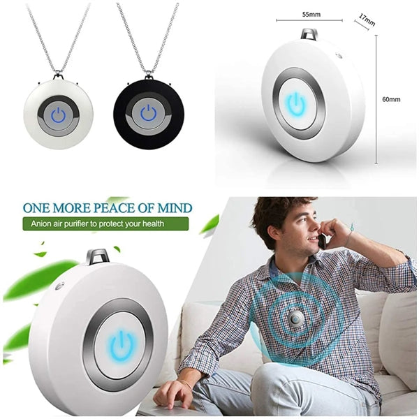 Portable Travel Air Purifier Necklace