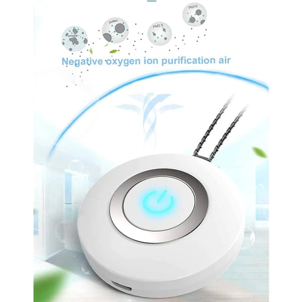 Portable Travel Air Purifier Necklace