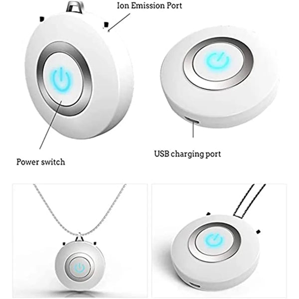 Portable Travel Air Purifier Necklace