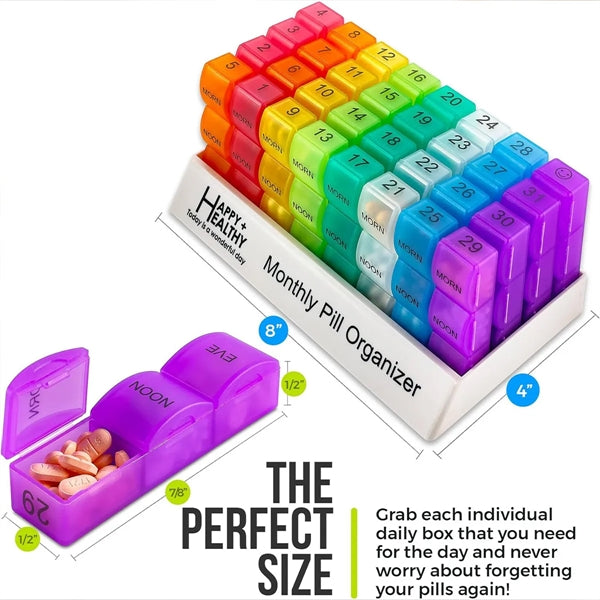 Monthly Pill Organizer
