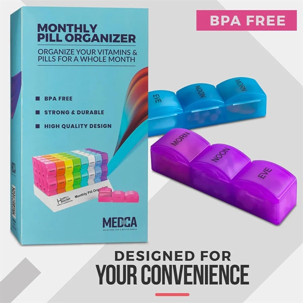 Monthly Pill Organizer
