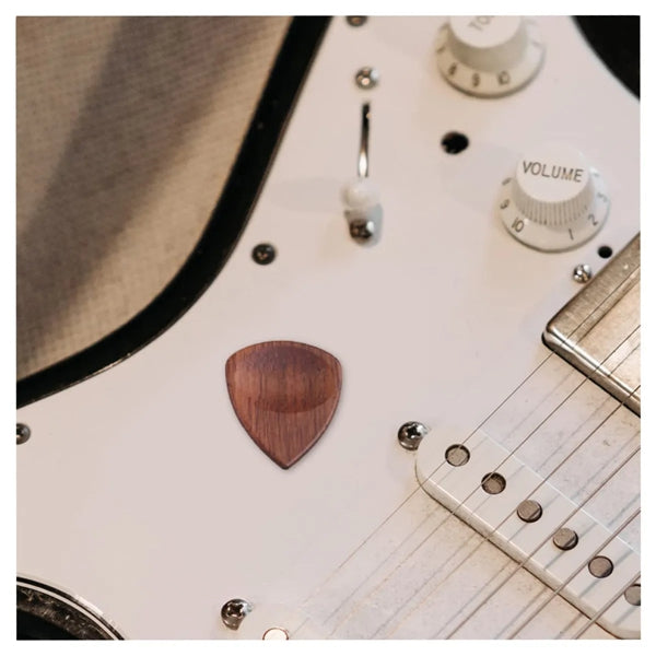 Guitar Picks Wooden Storage Box