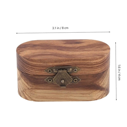 Guitar Picks Wooden Storage Box