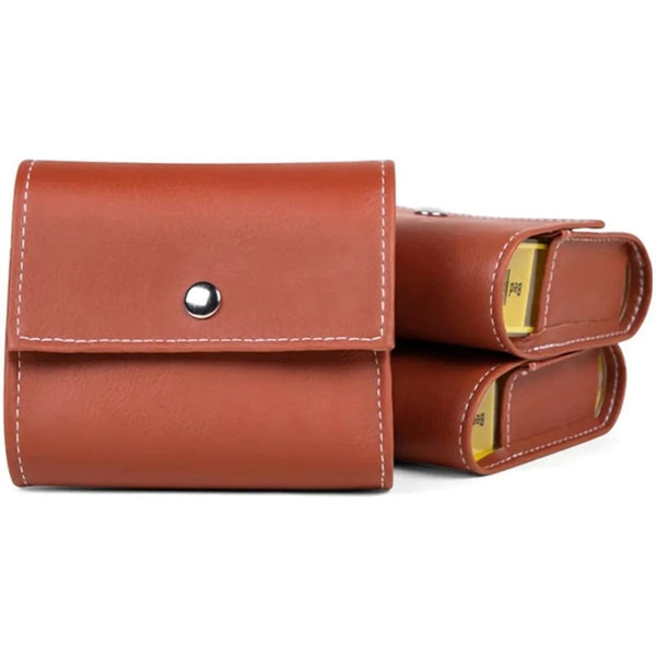 Portable Leather Pill Storage Bag