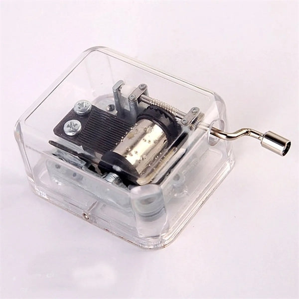 Personalized Acrylic Transparent Music Box