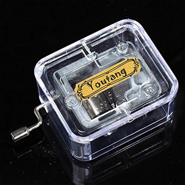 Personalized Acrylic Transparent Music Box