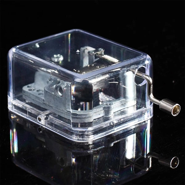 Personalized Acrylic Transparent Music Box