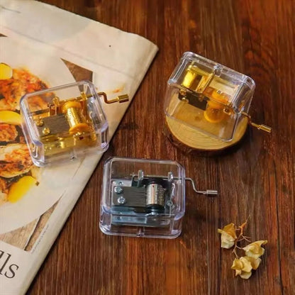 Personalized Acrylic Transparent Music Box