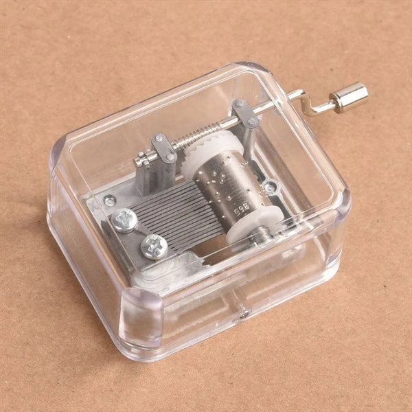 Personalized Acrylic Transparent Music Box