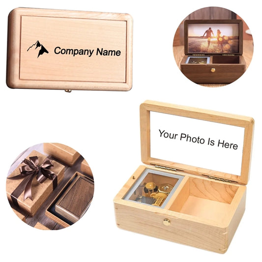 Personalized Photo Frame Jewelry Music Box