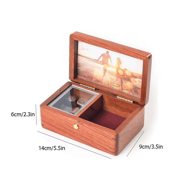 Personalized Photo Frame Jewelry Music Box
