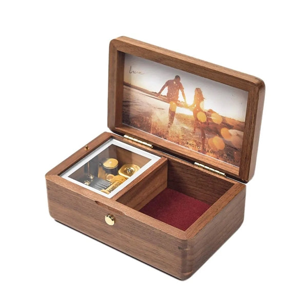 Personalized Photo Frame Jewelry Music Box