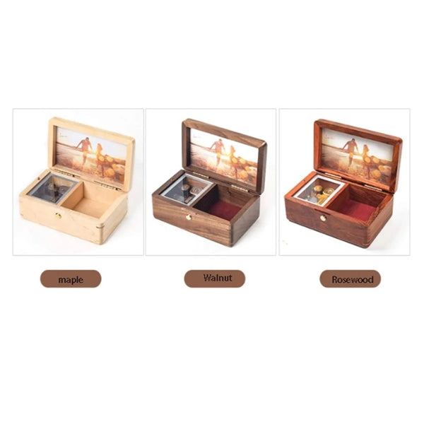 Personalized Photo Frame Jewelry Music Box
