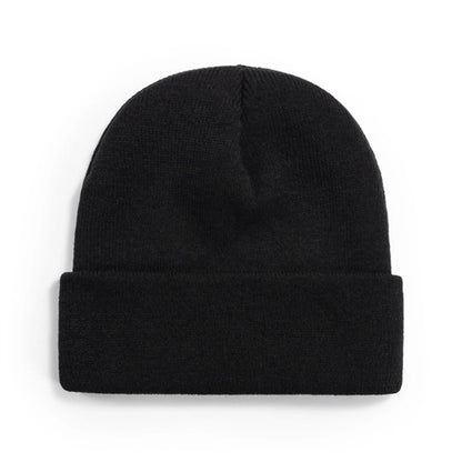 Unisex Adult Knit Cuffed Beanie Hat