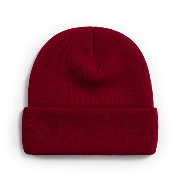 Unisex Adult Knit Cuffed Beanie Hat
