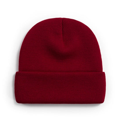 Unisex Adult Knit Cuffed Beanie Hat