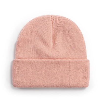 Unisex Adult Knit Cuffed Beanie Hat