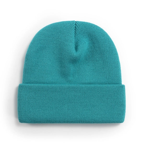 Unisex Adult Knit Cuffed Beanie Hat