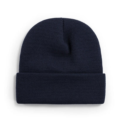 Unisex Adult Knit Cuffed Beanie Hat