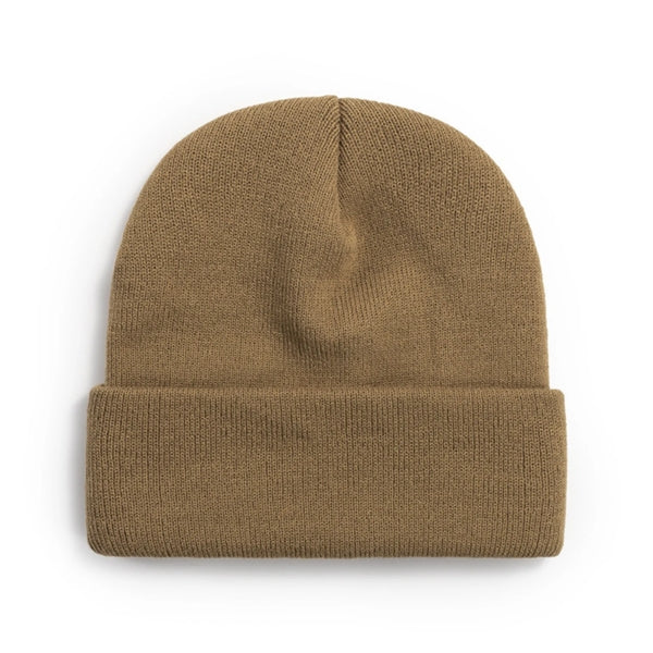 Unisex Adult Knit Cuffed Beanie Hat