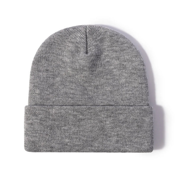 Unisex Adult Knit Cuffed Beanie Hat