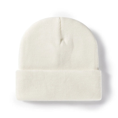 Unisex Adult Knit Cuffed Beanie Hat