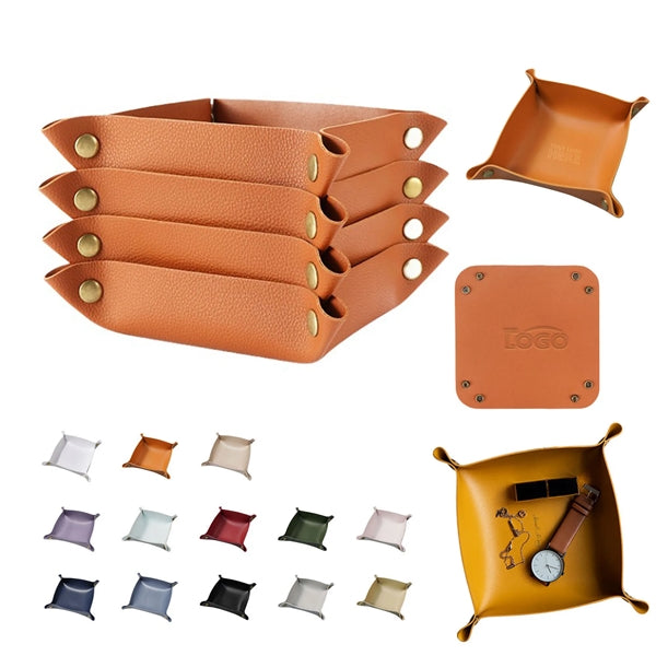 Foldable Desk Sundries Storage Tray