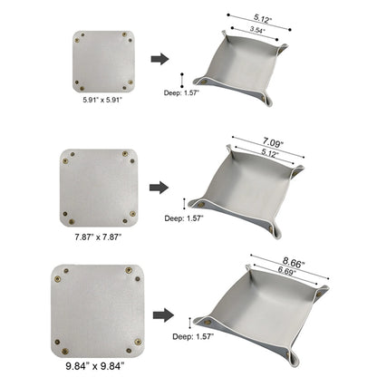 Foldable Desk Sundries Storage Tray