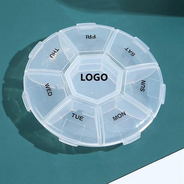 7 Grids Weekly Pill Box