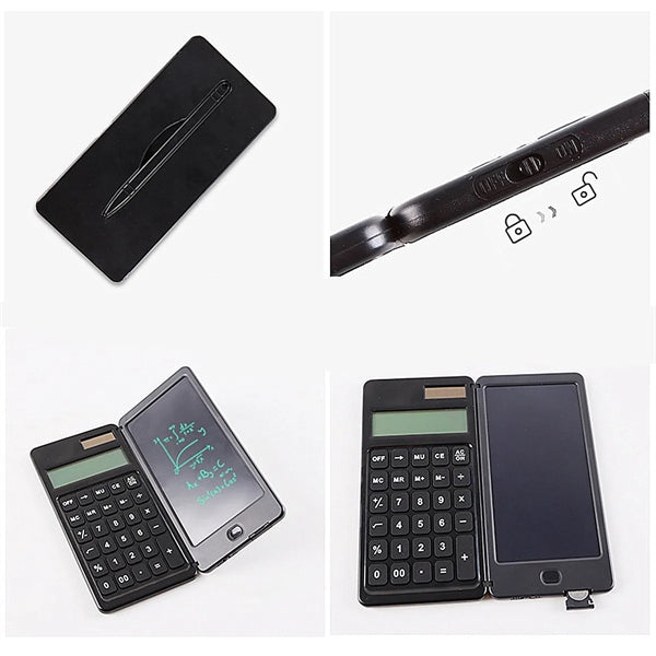 Calculator with Writing Tablet
