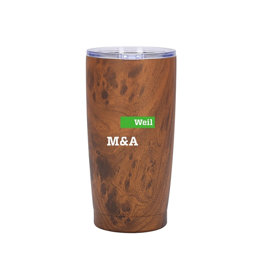 20Oz Wood Style Travel Mug