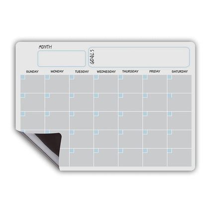 Magnetic White Board Fridge Calendar