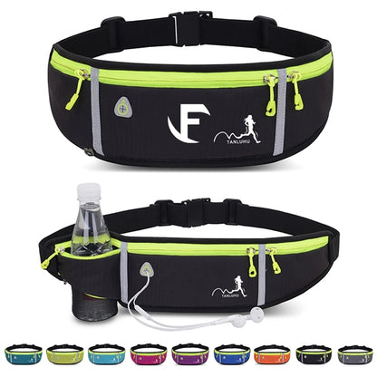 Running Waist Pack With Bottle Holder