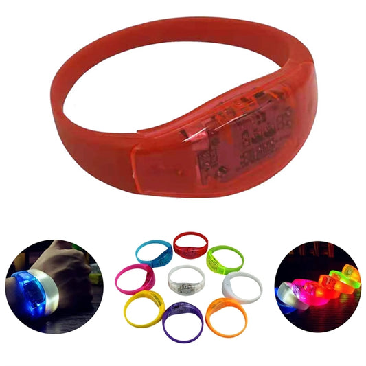 Led Sound Control Bracelet Wristband