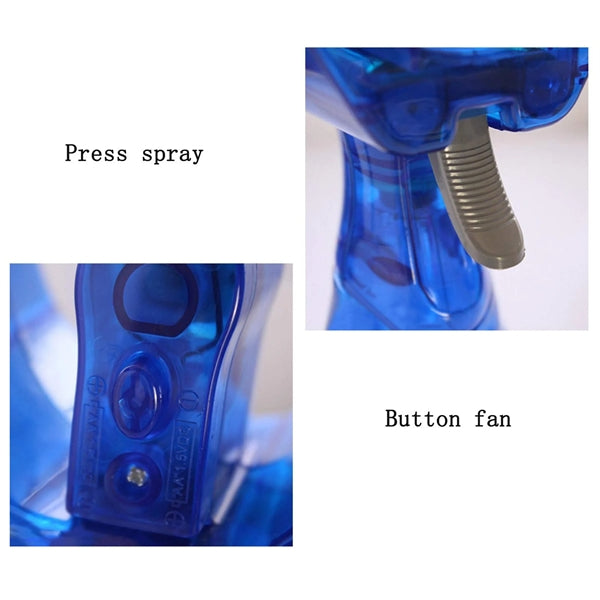 Hand Held Spray Cooling Fan