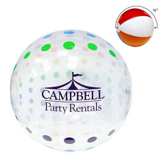 Polka Dot Beach Ball