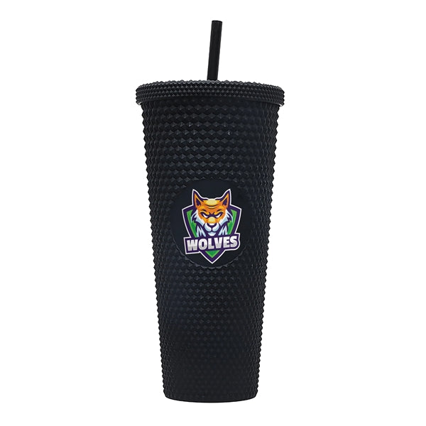 24 oz Studded Tumbler