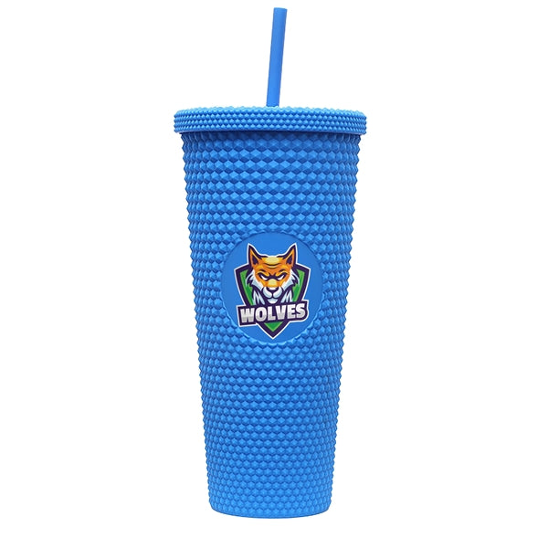24 oz Studded Tumbler