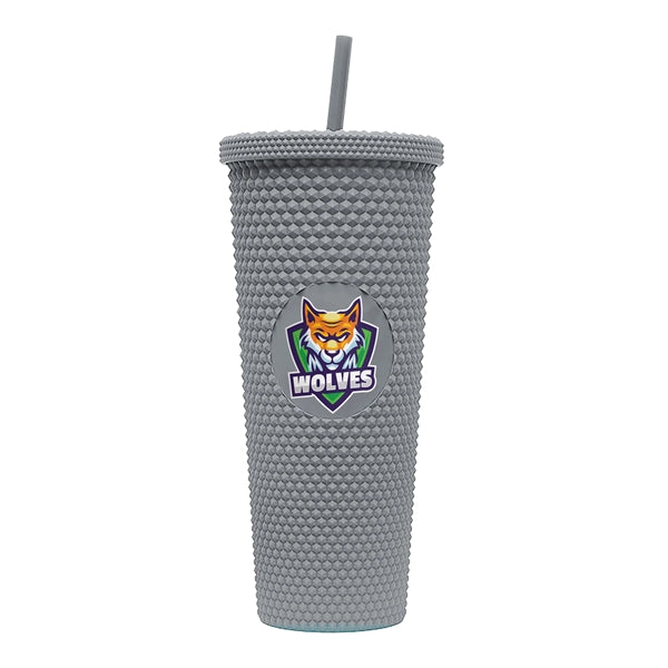 24 oz Studded Tumbler