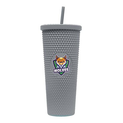 24 oz Studded Tumbler