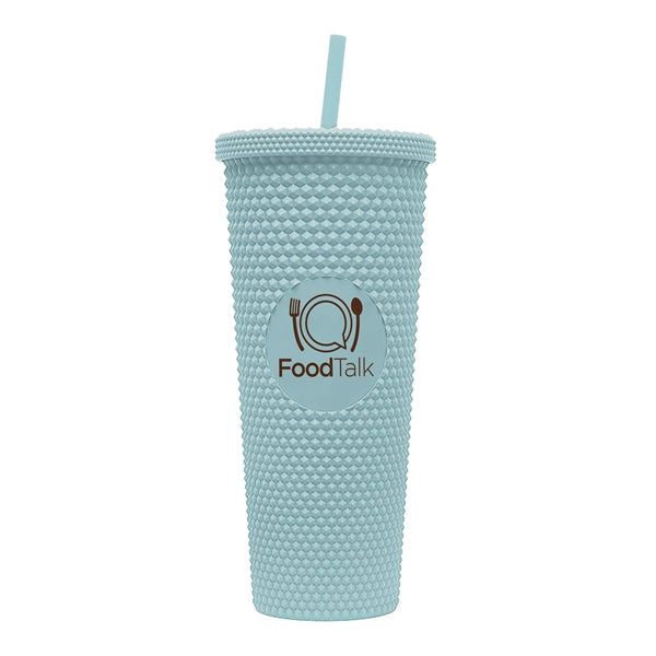 24 oz Studded Tumbler