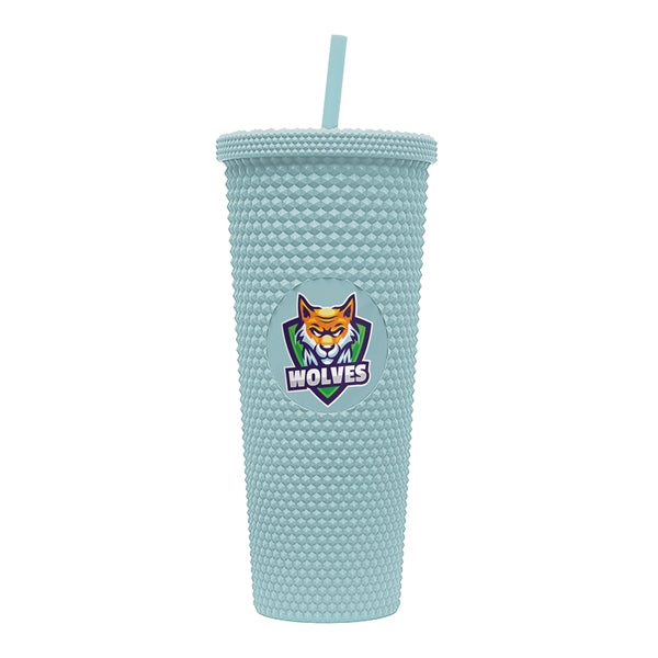 24 oz Studded Tumbler